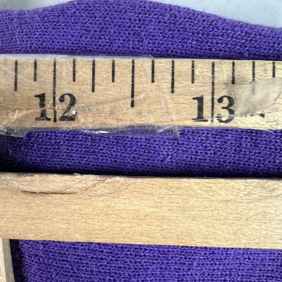 VTG 90s/80s Nature Sweatshirt Toddlers 6 Purple Faded Wolf Pack Crewneck - Picture 15 of 15